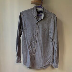 Polo by Ralph Lauren Men's Pale Blue Oxford Button-Down Shirt